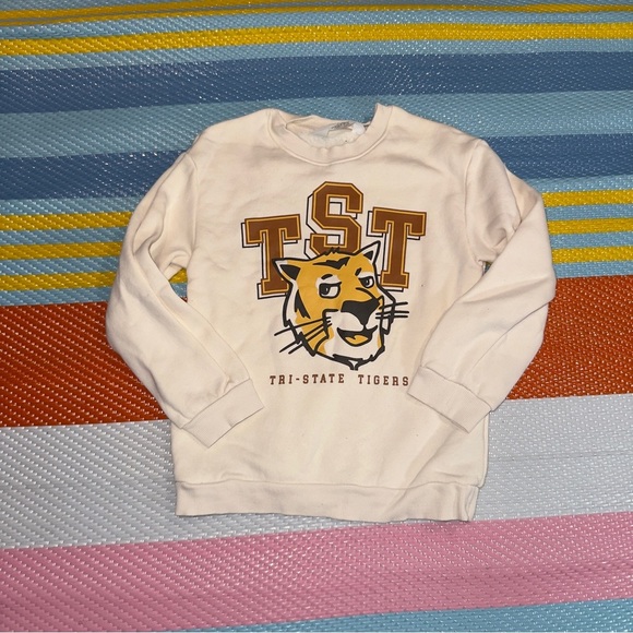 H&M TST Tri-State Tigers Crewneck Sweatshirt Toddler Boys Size 5T - Picture 1 of 3